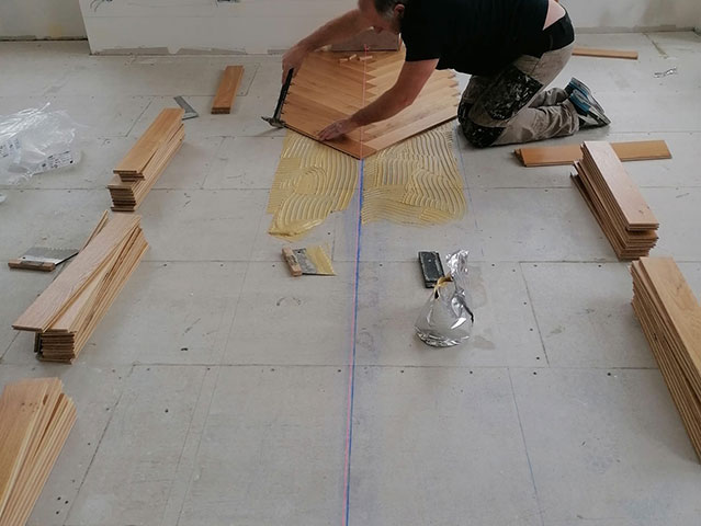Restauration de parquet à Fleury-les-Aubrais